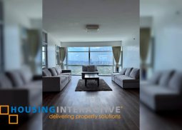 3 bedroom golf view unit for lease/rent in pacific plaza towers bgc