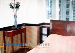 fully furnished 2 bedroom unit for rent at the columns ayala