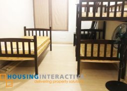 fully furnished 2br condo unit for rent at the fort residences bgc (okay for staff house)