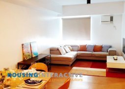 fully furnished 1br condo unit for rent at the two serendra bgc