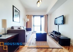 fully furnished 1br condo unit for sale at the south joya lofts and towers makati