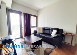 fully furnished 1-bedroom unit with balcony for sale in joya lofts and towers