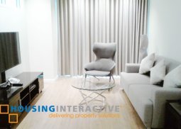 fully furnished 1br condo unit for sale at the two serendra