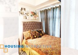 fully furnished 1br condo unit for sale at the park west bgc