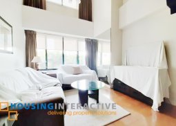 fully furnished 1br condo unit for rent at the one rockwell makati