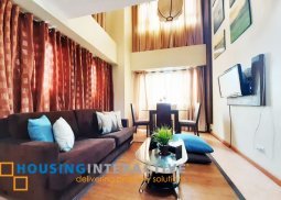 fully furnished 1br condo unit for rent at the mckinley park residences bgc