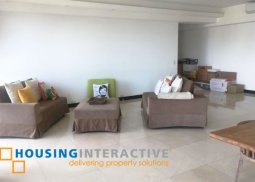 semi furnished 3 bedroom condo unit for rent in one serendra bgc
