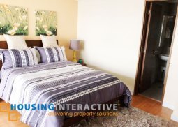 fully furnished 1br loft type condo unit for sale at the eton parkview greenbelt