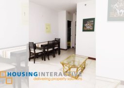 semi furnished 2 bedroom condo unit for rent at flair towers