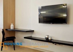 nice studio condo unit for rent at the one shangri la place  mandaluyong