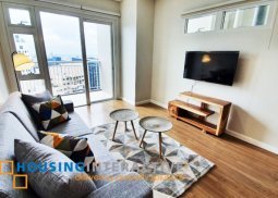 fully furnished 1br condo unit for rent in bgc