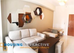 fully furnished 1 br for rent in bgc