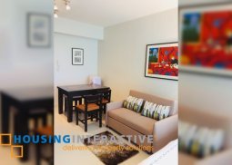 fully furnished studio condo unit for rent at two serendra