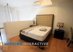 great 2br loft type condo unit for rent at the one rockwell makati