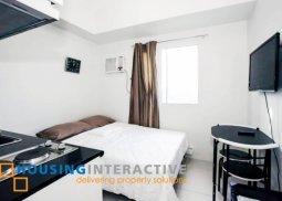 clean and fully furnished studio condo unit for sale in jazz residence makati
