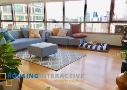 fully furnished 2-bedroom unit for sale in the residences at greenbelt