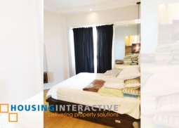 fully furnished 1 bedroom flat for rent at the grove by rockwell pasig