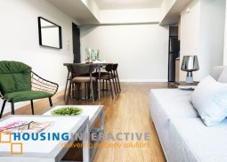 fully furnished 2 bedroom unit for rent at the two maridien bgc