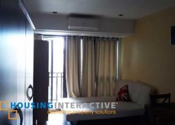 fully furnished studio condo unit for sale at the knightsbridge residences makati