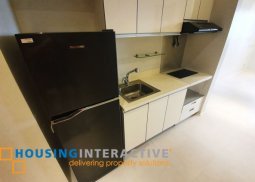 semi furnished studio unit for rent at the icon residences taguig