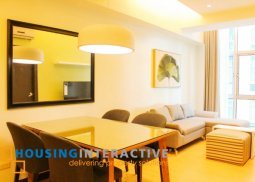 fully furnished 1 bedroom unit for rent at the blue sapphire residences bgc