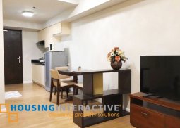 fully furnished studio unit for sale at the kroma tower makati
