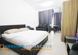 fully furnished studio condo unit for sale at the stratosphere makati