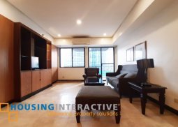 fully furnished 2 bedroom unit for rent at crown tower, makati