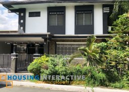 newly-renovated 3br house and lot for rent in merville.