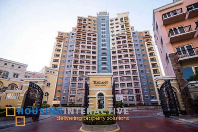 fully furnished 2 bedroom unit for rent at the tuscany private estates taguig