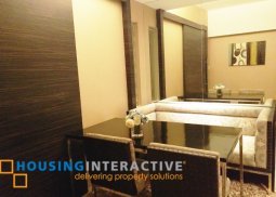 fully furnished 1 bedroom unit for rent/sale at the one shangri la place mandaluyong
