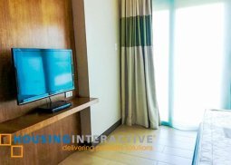fully furnished 2 bedroom unit for rent at the 8 forbestown road taguig