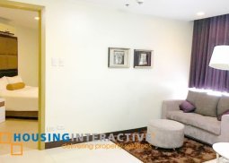 fully furnished 1 bedroom unit for rent at the one central makati