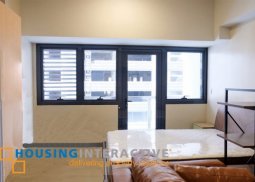a fully furnished studio type condo unit for rent at salcedo skysuites, makati city