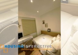 a fully furnished studio type condo unit for sale at victoria sports tower, quezon city