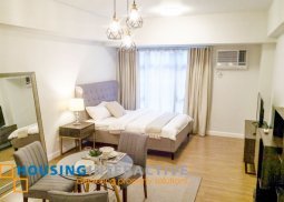 fully furnished studio unit for rent at the verve residences taguig
