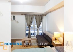 fully furnished studio unit for rent at the two maridien taguig
