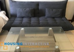 fully furnished studio unit for rent/sale at the columns legazpi makati