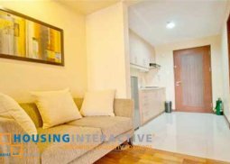 bright studio condo unit for rent at the mosaic tower makati