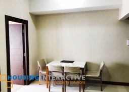 semi furnished one bedroom unit for sale at three central condominium makati