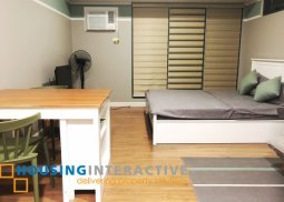 a fully furnished studio for sale at solstice tower makati