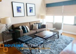 fully furnished 2 bedroom z-loft type unit for sale at one rockwell makati