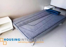 fully furnished 1 bedroom unit for rent at the florence at mckinley hill taguig