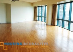 unfurnished 3 bedroom unit for rent at one rockwell makati