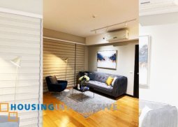 fully furnished 1 bedroom unit for rent at one serendra bgc