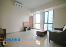 semi-furnished 1br condo unit for sale at one uptown residences