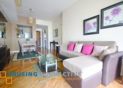 fully furnished 1br flat type for rent at joya lofts and towers