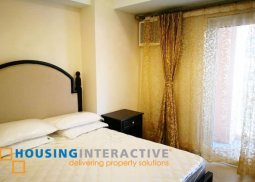 a fully furnished studio unit for lease at the venice luxury residences taguig