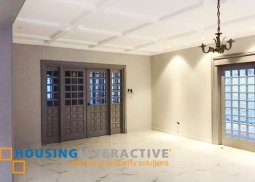 spacious 4 br house and lot for lease at pasig