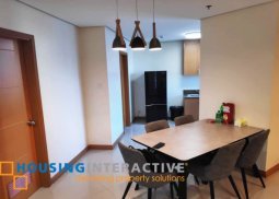 fully furnished 2 bedroom for lease at the trion towers taguig